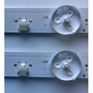 KIT DE LED'S PARA TV ELEMENT (2 PIEZAS) / NUMERO DE PARTE 02D651206001-X2 / A050132GD1000001 / YAL13-00630300-92 / 14AHT7F3W47 / PANEL CV320H1-F01 / MODELOS ELEFW328C / ELEFW328C  M8P0H