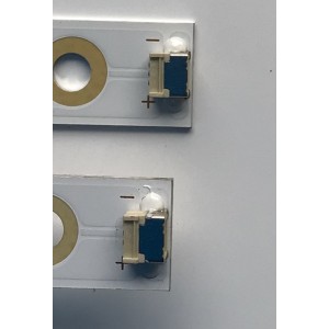 KIT DE LED'S PARA TV VIZIO (2 PIEZAS) NUMERO DE PARTE SSC_TPV_32D3X3_2X6_2W_MCPCB / SSC_TPV_32D3X3_2X6_2W_MCPCB_12MM_V0 / K155B6BV32 1K / 210BZ06D0B33TBCC 1B / PANEL  TPT320B5-HVN05.A REV:S601C / MODELO D32F-G1