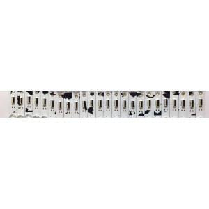 KIT DE LED'S PARA TV VIZIO (24 PIEZAS) / NUMERO DE PARTE LB75019 / LB75019 V5_04-KS / T750QVF04V301 / 58.75T08.012 / 81010 / 21935B / PANEL T750QVF04.5 / MODELO P75Q9-H1