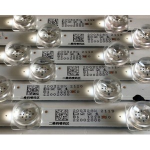 KIT DE LED'S PARA TV HISENSE (6 PIEZAS) / NUMERO DE PARTE SVH650AH8 / CRH-BX65X1U813030T060999P-REV1.2 / HD650X1U81-T0L1-2019092501 / 200328X / 22002000 / 1220350 / PANEL HD650X1U81-L1/S0/GM/ROH / MODELO 65R6E3 / 65R6E4 / 65R6090G / 65A60 GMV