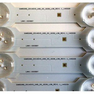 KIT DE LED'S PARA TV SAMSUNG (12 PIEZAS) / NUMERO DE PARTE BN96-32178A / BN96-32179A / 32178A / 32179A / SAMSUNG_2014SVS_UHD_50_3228_L08_REV1.1 / SAMSUNG_2014SVS_UHD_50_3228_R06_REV1.1 / PANEL CY-GH050HGNV9H / MODELOS UN50HU6950FXZA / UN50HU6900FXZA