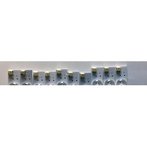 KIT DE LED'S PARA TV ONN·ROKU TV (10 PIEZAS) / NUMERO DE PARTE ZG58D6C30300510056 / CRH-ZG58D6C30300510056REV1.2 / LB-C580-D6C-U-P-5-17-X1 / 58D6C / B200522AGC / Y174-L06-HA-2 / PANEL C580Y19-D6 / MODELO 100018971 (58)