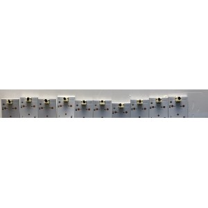 KIT DE LED'S PARA TV ELEMENT (10 PIEZAS) / NUMERO DE PARTE 3P55TA004-A0 / 4655TA003 / 112600165-YC00 / 18AE630BN180811 / PANEL LC546PU2L02 / MODELO E4STA5517 / E4STA5517 D8HYM