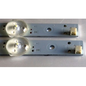 KIT DE LED'S PARA TV VIZIO (2 PIEZAS) / NUMERO DE PARTE IC-C-VZAA32D755 / IC-C-VZAA32D755A / IC-C-VZAA32D755B / PANEL T320XVN02.G / MODELOS D32H-F0 / D32H-F0 LAUAVMKU