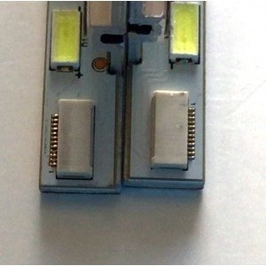 KIT DE LED'S PARA TV WESTINGHOUSE (2 PIEZAS) / NUMERO DE PARTE GI07030 / PCB FOR AI046" (LEFT) REV:B 11S4P / PCB FOR AI046" (RIGHT) REV:B 11S4P  / LED:GI07030 / AI046 11S4P GI07030 / MODELO UW46T7HW