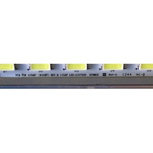 KIT DE LED'S PARA TV WESTINGHOUSE (2 PIEZAS) / NUMERO DE PARTE GI07030 / PCB FOR AI046" (LEFT) REV:B 11S4P / PCB FOR AI046" (RIGHT) REV:B 11S4P  / LED:GI07030 / AI046 11S4P GI07030 / MODELO UW46T7HW