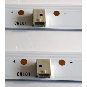 KIT DE LED'S PARA TV VIZIO (2 PIEZAS) / NUMERO DE PARTE JL.D32051330-202ES-M / JL.D32051330-202ES-M_V01 / PANEL V320BJ8-D08 REV.C1 / MODELO D32H-G9