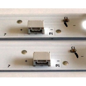 KIT DE LED'S PARA TV TCL (2 PIEZAS) / NUMERO DE PARTE 55HR330M15A0 / 55HR330M15A0 V3 / 4C-LB5515-HR / PANEL LVU550NDEL / MODELO 55S431