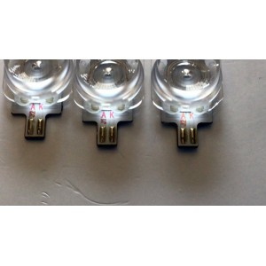 KIT DE LED'S PARA TV WESTINGHOUSE (3 PIEZAS) NUMERO DE PARTE 30342008210E / LED42D08A-ZC26AG-01E / 42000M57 / PANEL V430DJ1-Q01  REV.C1 / MODELO WR43UX4019