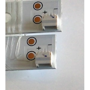 KIT DE LED'S PARA TV (2 PIEZAS) NUMERO DE PARTE RF-BS400300701S-10 / RF-BS400300701S-10  A2 / 4640D8001 / 2Y8240K6 / 8C0536 / PANEL'S V400HJ6-PE1 REV.C3 / C400F18-E1-C / MODELO 40"