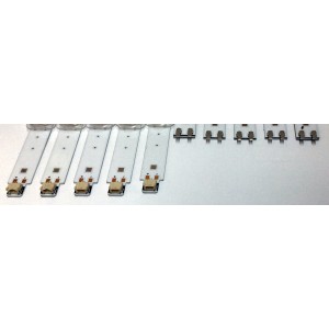 KIT DE LED'S PARA TV SAMSUNG (10 PIEZAS) / BN96-52063A / BN96-52065A / LM41-01033A / LM41-01034A / LM41-00895A / LM41-00896A / G0_CFM_R / G0_CFM_L / R1.0_TBD_100_6.5 / 52063A / 52065A / PANEL CY-BT070HGSV2H / MODELO UN70TU6980 / UN70TU6980FXZA YB02