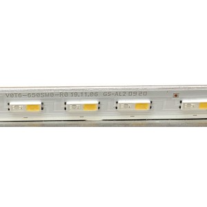 LED PARA TV SAMSUNG QLED (1 PIEZA) / NUMERO DE PARTE V0T6-650SM0-R0 / BN96-50385A / BN61-15486A / PANEL CY-RT065HGAV4H / MODELOS QN65Q60 / QN65Q6D / QN65Q60TAFXZA AD02 / QN65Q6DTAFXZA CB01 / ((MEDIDAS 1.42M X 12CM))