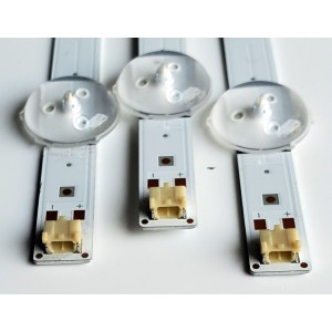 KIT DE LED`S PARA TV SAMSUNG (3 PIEZAS) / BN96-37622A / SVC 39.5 FCOM FHD 170109-R00 / PANEL´S CY-JM040BGNV1H JW28 / CY-JM040BGNV4H / MODELOS UN40M5300AFXZA DA01 / UN40N5200AFXZA DA04