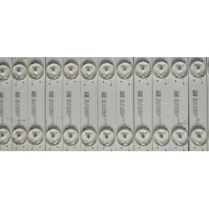 KIT DE LEDS PARA TV TCL (24 PZ) / NUMERO DE PARTE 98HR330M16B1 V1 / 98HR330M16A1 V1  / B0101-000333  / 220324/00612 / B0101-000332 / 98X9C 16X12 A-B01 / 98X9C 16X12 B-B01 / PANEL LVU980NDJL CD9W02 V1 / ST9751D01-2 VER.2.1 / MODELO 98R75(