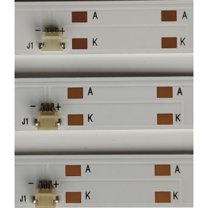 KIT DE LEDS PARA TV LG (3 PZ) / NUMERO DE PARTE 303GC500003 / GC50D11-ZC46AG-04D / 2300019135/70401-01532 / 220926BB01 / PANEL BOEI500WQ1GHKC / PT500GT04-2 VER.1.0 / MODELO 50UQ7570PUJ.CUSUBH