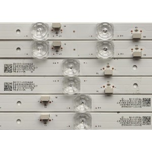 KIT DE LEDS PARA TV TCL / NUMERO DE PARTE 75S11-ZX3030A1-11X4KW-V5-20220727-TJ / B0101-000662 / B0101-000663 / 75S11-ZX3030B1-12X2KW-V4-20220727-TJ / 5628063AH / MODELO 75S455