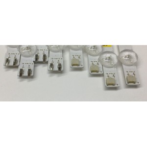 KIT DE LED'S PARA TV SAMSUNG (8 PIEZAS) / NUMERO DE PARTE BN96-28770A / BN96-28771A / D3GE-500SMA-R3 / D3GE-500SMB-R2 / PANEL CY-DF500BGMV1H / MODELO UN50EH5300 / UN50EH5300FXZA PJ03