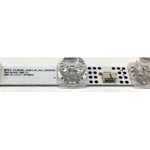 LED PARA TV TCL (1 PIEZA) / NUMERO DE PARTE TCL58LB01 / TCL58LB01_3030F2.4D_V0.3_20220426 / B0101-000581 / 220608 / A0053*ZMJN / MODELO 58''