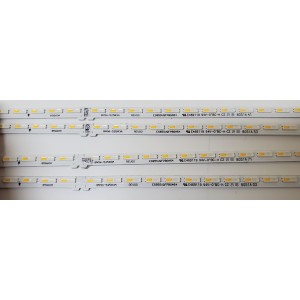 KIT DE LED'S PARA TV SAMSUNG QLED ((4 PIEZA)) / NUMERO DE PARTE BN96-52583A / ES85SVQFPBGA54 / 85Q60A / BN61-17500A / BN96-52583A REV00 ES85SVQFPBGA54 / MODELOS UE85AU8000 / UN85AU800D / QN85LS03 / QN85Q70