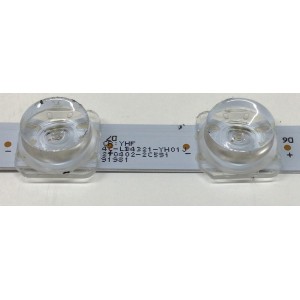 LED PARA TV TCL ((1 PIEZA)) / NUMERO DE PARTE 4C-LB4321-YH01J / 43F8 1X21 0813 V1 / 0402-2C59191981 / MODELO 43S434