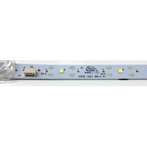 LED PARA TV TCL ((1 PIEZA)) / NUMERO DE PARTE 4C-LB4321-YH01J / 43F8 1X21 0813 V1 / 0402-2C59191981 / MODELO 43S434