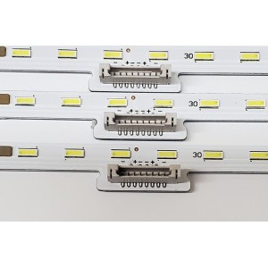 KIT DE LED'S PARA TV SONY ((3 PIEZAS)) / NUMERO DE PARTE STO750A45 / ST0750A45 / 734.05102.0001 / STO750A45_56LED_REV00_190610 / 056380560141S / PANEL V750QWME02 / MODELO XBR-75X850G / XBR75X850G