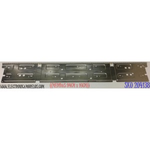 LED PARA TV SAMSUNG (1 PIEZA) / NUMERO DE PARTE L1_AU8/9K_D3 / DFM_S36(1)_R1.2 V1B_100 / LM41-01040A / LM41-01040A/C / BN61-17493A / Y21 43Q60A / CY-SA043HGEY1V / DISPLAY HV430QUB-F1B / MODELO UN43AU8000 / UN43AU8000FXZA / ((MEDIDAS 94CM x 16CM))