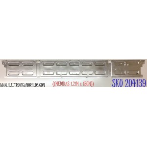 LED PARA TV SAMSUNG (1 PIEZA) / NUMERO DE PARTE BN96-52584A / LM41-01050B / BN61-17492A / Y21 55Q60A / L1_Q60A / E5_DFM / S66(1)_R1.2 / V1B_100 / PANEL CY-SA043 / DISPLAY HV430QUB-F1B / MODELOS QN55Q6D / QN55Q60 / QN55LS03 / ((MEDIDAS 1.21M x 15CM))