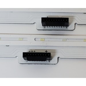 KIT DE LED'S PARA TV LG ((2 PIEZAS)) / NUMERO DE PARTE LC55490304A / LC55490305A / SSC_HS_HC550EQH-ABGA1_66LED_R_REV02_210819 / SSC_HS_HC550EQH-ABGA1_66LED_L_REV02_210819 / MODELO 55QNED80