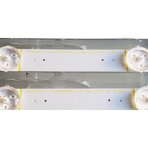 KIT DE LED'S ((NUEVOS)) PARA TV HISENSE ((9 PIEZAS)) / NUMERO DE PARTE SH55D16-ZC42AG-31 / 303SH550052 / JHD550X3U52-T1L7 / 2020082804 / L2_E5_CDM_S2(8)_V0.8D.10_UBW_8 / 000523 / 1248961 / PANEL JHD550X3U52-T1L7\S0\FJ\GM\ROH / MODELOS 55U7G / 55U7H