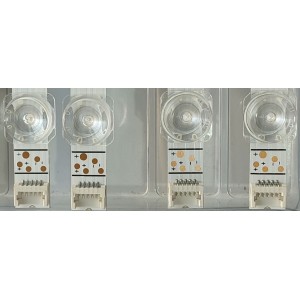 KIT DE LED´S (( NUEVOS )) PARA TV HISENSE (( 5 PZ )) NUMERO DE PARTE LB60018 V0 / HD600Y1U41-L1+2020092901 / 1251061 HE60821 24444 7B26 B1 / MODELO 60A6G