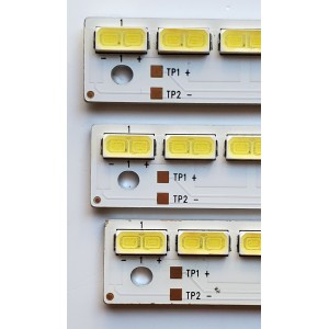 KIT DE LED'S PARA TV SHARP ((3 PIEZAS)) / NUMERO DE PARTE 5369ZZ / LG INNOTEK 70INCH 7030PKG 64EA REV0.1_20120921 / 20120921 / PANEL JE695D3GW8CD / MODELOS LC-70LE657U / LC-70LE550U