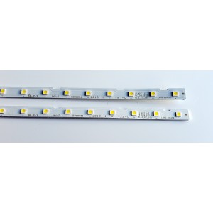 KIT DE LED'S PARA TV SAMSUNG (2 PIEZAS) / NUMERO DE PARTE BN96-45635A / LM41-00570A / LM41-00614A / L1_NU7.1/7.3 F5_CDM_S27(2) R1.3_S1C_100 / PANEL`S CY-NN065HGLV2H / CY-NN065HGLV8H / CY-CN065HGLV2H / MODELOS UN65RU / UN65NU / MAS MODELOS EN DESCRIPCIÓN