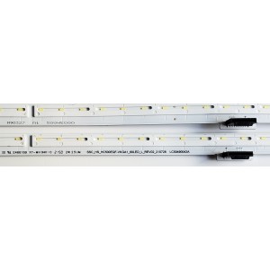 KIT DE LED'S PARA TV LG ((2 PIEZAS)) / NUMERO DE PARTE LC50490042A / LC50490043A / HC500EQF / SSC_HS_HC500EQF-VKGA1_60LED_L_REV02_210728 / SSC_HS_HC500EQF-VKGA1_60LED_R_REV02_210728 / MODELOS 50QNED80AQA / 50QNED80UQA