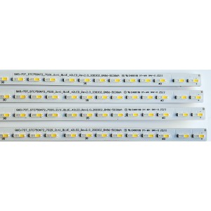 KIT DE LED'S PARA TV SAMSUNG ((4 PIEZAS)) / NUMERO DE PARTE BN96-50386A / Q60/70T_STC750A72_7020_2in1_BLUE_42LED_REV2.0_200302_BN96-50386A / 50386A / PANEL CY-RT075HGHV2H / MODELOS QN75LS03 / QN75Q60 / QN75Q6D / QN75Q70 / QN75Q7D / HG75TS03