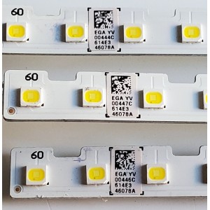 KIT DE LED'S PARA TV SAMSUNG ((3 PIEZAS)) / NUMERO DE PARTE 46078A / BN96-46078A / STS750A26 / NU7100 STS750A26_3030F_30S*2P__REV1.0_171227 / 46078A / PC65517A / PANEL CY-NN075 / MODELOS UN75RU71 / UN75NU72 / HG75EJ690 / MAS MODELOS EN DESCRIPCIÓN