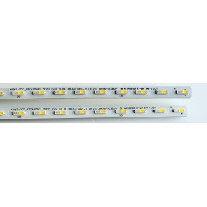 KIT DE LED'S PARA TV SAMSUNG ((2 PIEZAS)) / NUMERO DE PARTE BN96-50381A / STC430AE1 / Q60/Q70T_STC430AE1_7020_2in1_BLUE_38LED_REV1.0_191107 / 50381A / PANEL CY-RT043HGAV2H / MODELO QN43Q60 / QN43Q60TAFXZA