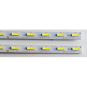 KIT DE LED'S PARA TV SONY ((2 PIEZAS)) / NUMERO DE PARTE LB43055 / LB43055 V0_00 / 19798A / E465853 / PANEL YS9F043HNO01 / MODELOS XBR-43X800H / XBR43X800H