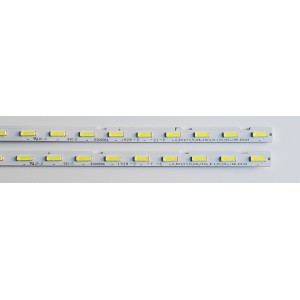 KIT DE LED'S PARA TV SAMSUNG ((2 PIEZAS)) NUMERO DE PARTE BN96-46032A / LM41-00610A / BN9646032A / L1_NU7.4/7.5_F5_CEM_S54(1)_R1.3_S1C_100_LM41-00610A / PANEL CY-NN065H / MODELOS UN65NU / UE65NU / UE65RU / UA65RU / UN65RU / MAS MODELOS EN DESCRIPCIÓN