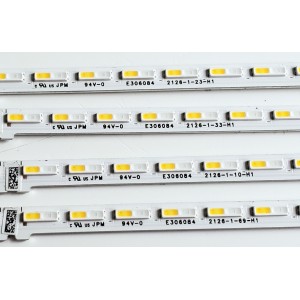 KIT DE LED'S PARA TV SAMSUNG ((4 PIEZAS)) / NUMERO DE PARTE BN96-53621A / L1_Q6070 5DP_G0_DFM S42(1)_R1.0 V28_100 LM41_01076B/C / LM41_01076B/C / LM41_01076B / PANEL CY-QA070HGSV1H / MODELOS QN70Q6 / QN70Q6DAAVXZA UA03 / QN70Q60BAFXZC / QN70Q60AAVXZA