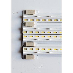 KIT DE LED'S PARA TV LG ((4 PIEZAS)) / NUMERO DE PARTE SSC_Y21_75NANO58_BOE_66LED_A BAR_REV01_200628 / SSC_Y21_75NANO58_BOE_66LED_B BAR_REV01_200628 / E469119 / MODELO 75NANO75SPA / 75NAN075SPA