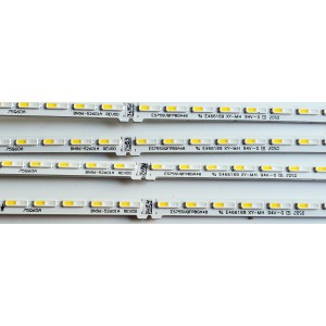 KIT DE LED'S PARA TV SAMSUNG ((4 PIEZAS)) / NUMERO DE PARTE BN96-52601A / BN96-52601A REV00 / 75Q60A / ES75SVQFPBGA48 / E466169 / PANEL CY-QA075FHV1H / MODELOS QN75LS03 / QN75LS03AAFXZA / QN75Q7D / QN75Q7DAAFXZA 