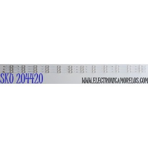 KIT DE LED'S PARA TV SAMSUNG ((3 PIEZAS)) / NUMERO DE PARTE HRS-H535-050AU70-0312-3030-12.5-N-V3 / E493538 / 75.2XN09G001 / L9B7V31W42231 / L9 B7 V31 W4 22 31 / PANEL CY-BA050HGCR1V / UE50AU / UE50AU7100K