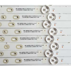 KIT DE LED'S PARA TV SANSUI ((10 PIEZAS)) / NUMERO DE PARTE SJ.CX.D5800501-3030FS-M / 1.14.MD580016 / 200628 / HBH-L1 / E493461 / CX.D580S03-24561-YY1002 / PANEL CX580DLED / DISPLAY CV580U1-T01 / MODELOS S58P28UA / SMT58F30UV2M1B1 / TF-LED58S06T2SU