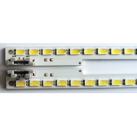 KIT DE LED'S PARA TV SAMSUNG ((2 PIEZAS)) / NUMERO DE PARTE 2011SVS55 / 2011SVS55_6.5K / 2011SVS55_6.5K_V2_1CH_PV_LEFT100 / 2011SVS55_6.5K_V2_1CH_PV_RIGHT100 / PANEL LTJ550HJ05-C / MODELOS UN55D6000SFXZA H302 / UN55D6000 / UN55D6050 / UN55D6300