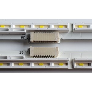 KIT DE LED'S PARA TV LG ((2 PIEZAS)) / NUMERO DE PARTE 6916L-3138A / 6916L-3139A / 3138A / 3139A / 55'' V18 ART3 3139 REV0.1 2 R-TYPE / 55'' V18 ART3 3138 REV0.1 2 L-TYPE / PANEL LC550EQH (FL)(M2) / MODELOS 55SK8000PUA / 55SK8000PUA.AUSWLJR / 55SK8000AUB