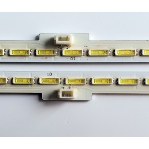 KIT DE LED'S PARA TV HISENSE ((2 PIEZAS)) / NUMERO DE PARTE STH500A17 / STH500A17_L-TYPE_65LED_REv2.0_130507 / STH500A17_R-TYPE_65LED_REv2.0_130507 / PANEL HE500HF-B52 / HE500HF-B52(1000)PW1 / MODELO 50K610GWN