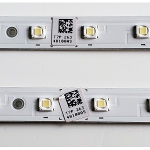 KIT DE LED'S PARA SAMSUNG ((2 PIEZAS)) / NUMERO DE PARTE BN96-48108A / LM41-00771A / L1_Q60_F5 BUM_S66(1) R1.0_S87_100_LM41-00771A / L1_Q60_F5 / BUM_S66(1) / R1.0_S87_100_LM41-00771A / MODELOS QN65Q60 / QN65Q6D / QN65LS01 / MAS MODELOS EN DESCRIPCIÓN