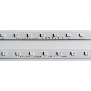 KIT DE LED'S PARA SAMSUNG ((2 PIEZAS)) / NUMERO DE PARTE BN96-48108A / LM41-00771A / L1_Q60_F5 BUM_S66(1) R1.0_S87_100_LM41-00771A / L1_Q60_F5 / BUM_S66(1) / R1.0_S87_100_LM41-00771A / MODELOS QN65Q60 / QN65Q6D / QN65LS01 / MAS MODELOS EN DESCRIPCIÓN