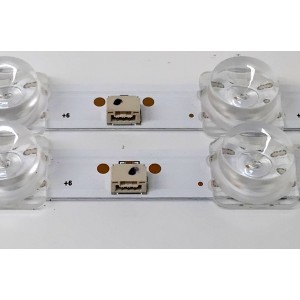 KIT DE LED'S PARA TV TCL ((2 PIEZAS)) / NUMERO DE PARTE TCL43LB14_3030F2.4D_V0.2_20220526 / B0101-000644 / E493461 / DISPLAY ST4251D02-1 VER.2.1 / MODELO 43S470G